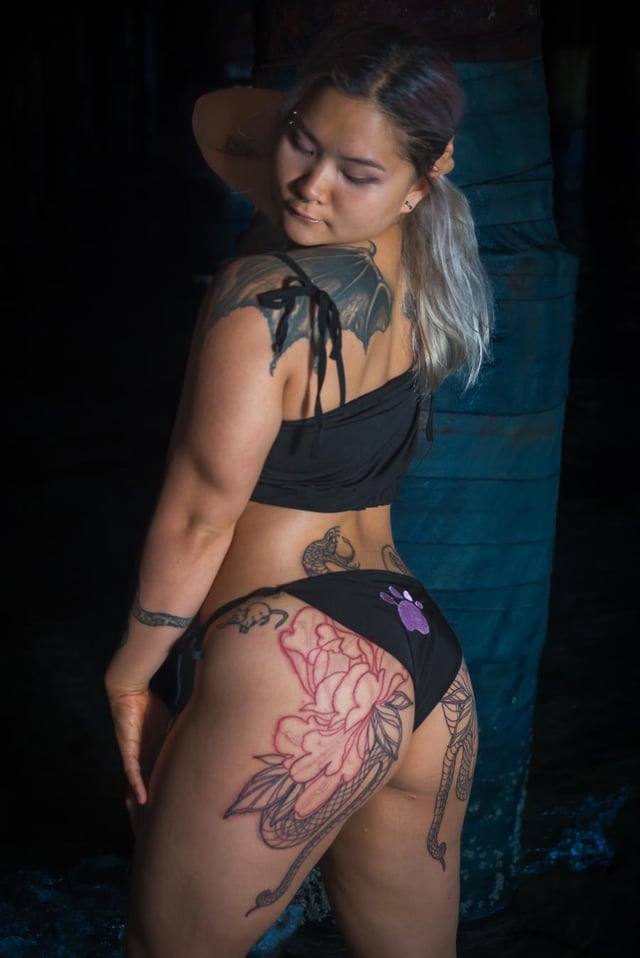 Got some new tatts on my booty